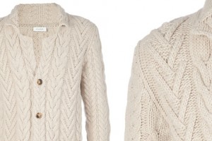 Jil Sander Cable Knit Jacket
