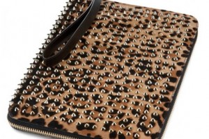 Christian Louboutin Leopard Pony Stud Cris iPad Case