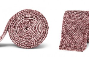 Burberry London Flecked Knitted Silk Tie