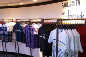 Paul Smith Pop Up Cycling Space at Harrods
