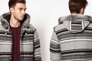 ASOS Stripe Parka