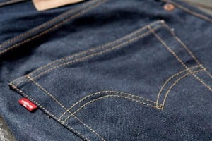 Levi’s 501 Indigo Straight Leg Jeans
