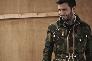 Private White V.C. Twin Track Motorcycle Jacket