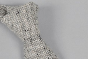 The Hill Side Wool Blend Slub Tweed Necktie