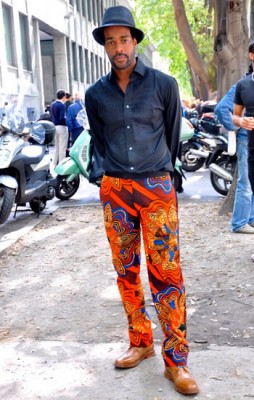 Karl Guerre, Photographed in Milan<br/> Click Photo To See More